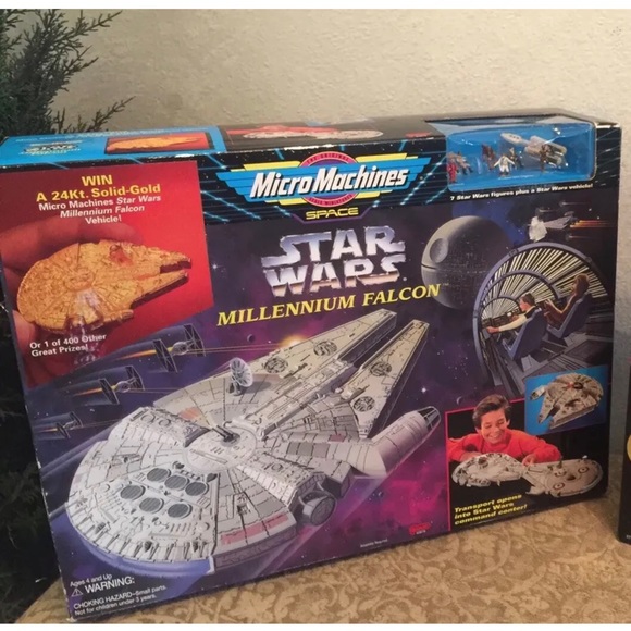 Star Wars Micro Machines "Millennium Falcon" New. - Picture 4 of 4